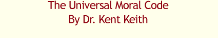 The Universal Moral Code